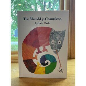 The Mixed-Up Chameleon Hardcover Childrens Book By Eric Carle